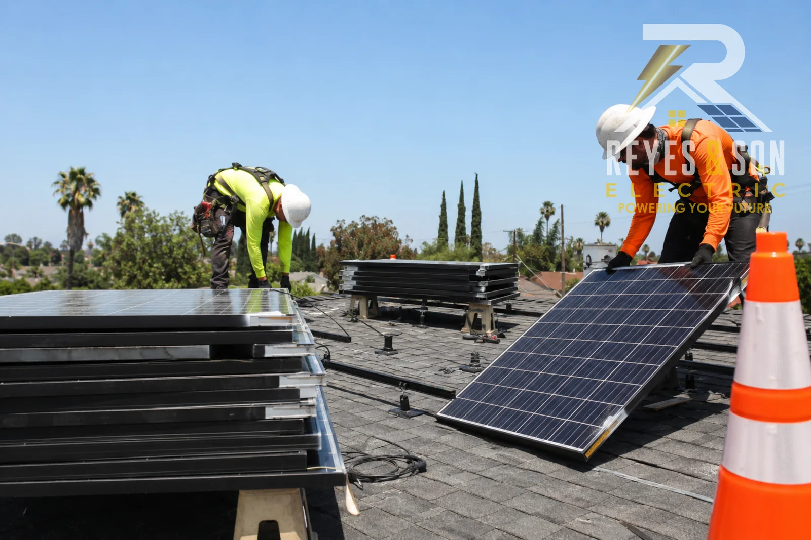 Solar Panel Removal and Re-installation R&R - Reyes and Son Electric LLC
